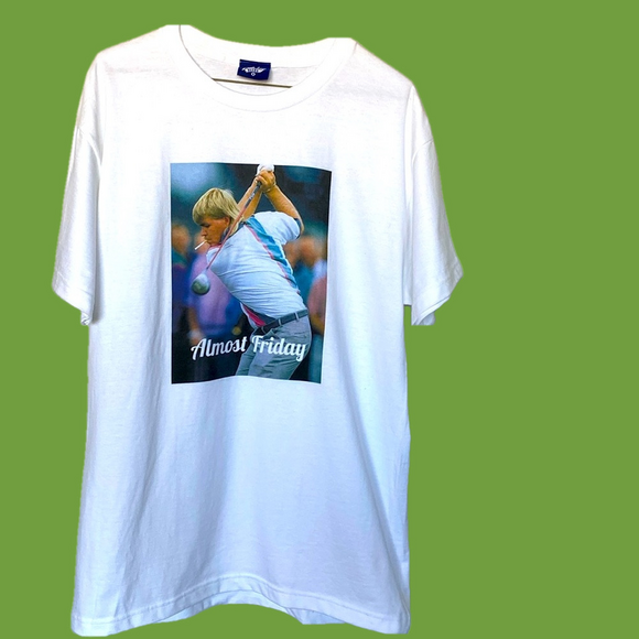 Almost Friday John Daly Tee NWOT - Picture 1 of 6